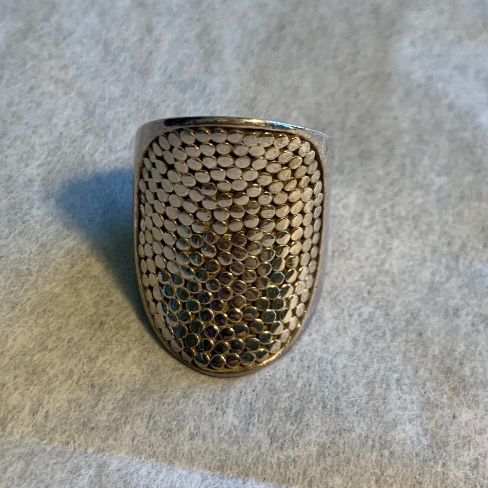 Anna Beck Sterling Silver Saddle Ring